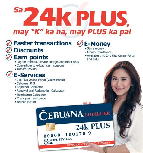 Cebuana Lhuillier Introduces Cebuana 24k Plus Card | Cebuana Lhuillier ...