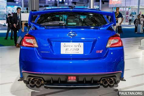 Subaru WRX STI EJ Final Edition 4 Paul Tan S Automotive News