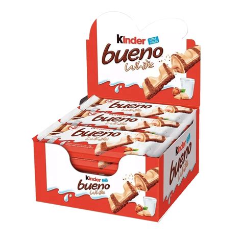 Chocolate Kinder Bueno White 15un Kinder Bueno White 15un