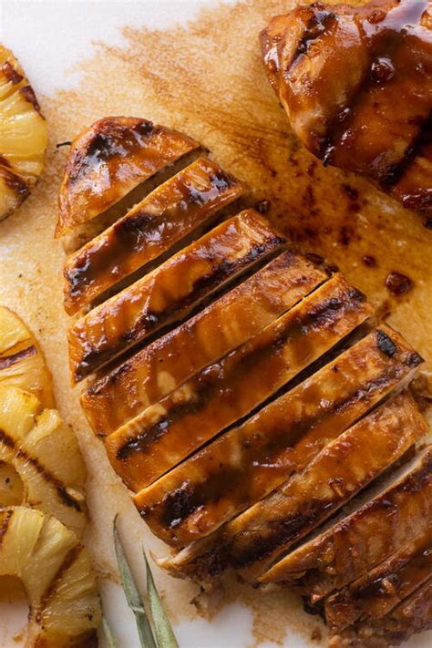 Grilled Pineapple Chicken Breast