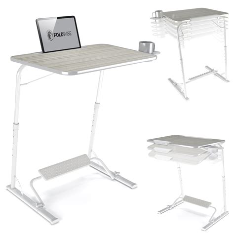 Buy Foldwise Folding Laptop Table For Sofa Wooden Portable Computer