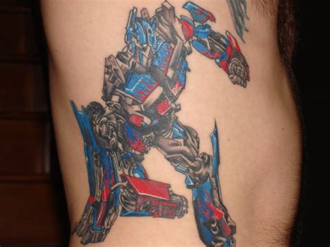 Optimus Prime Tattoo Ideas Photos