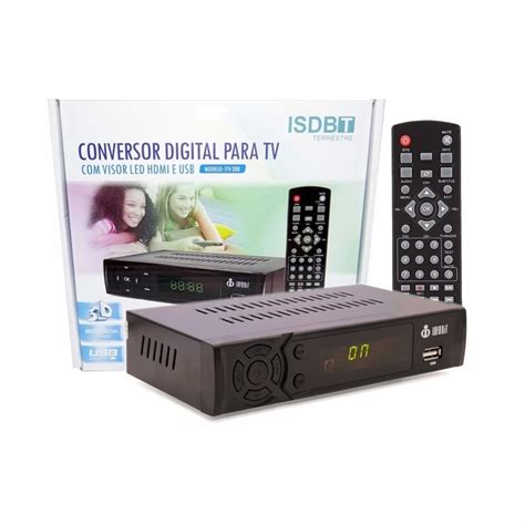 Conversor Digital Infokit Itv Visor Led Hdmi Usb Exb R