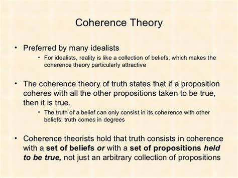 Theories Of Truth Powerpoint