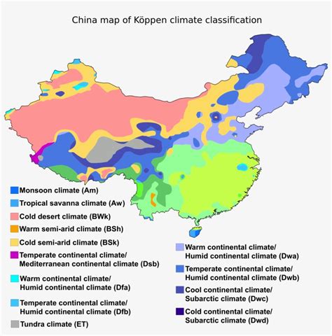 World Map China Köppen Climate Classification Map Of - North Asia Map ...