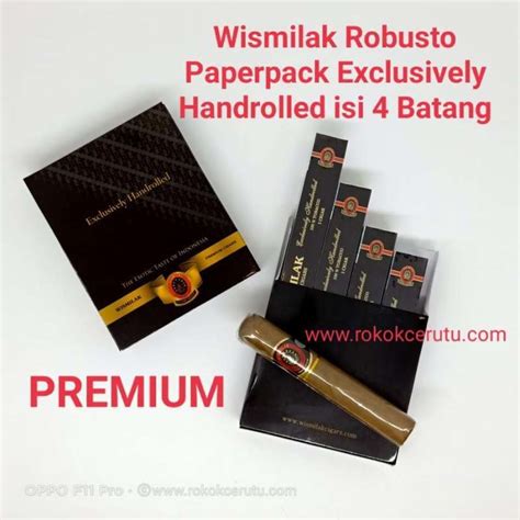 Jual Cerutu Wismilak Robusto Premium Kemasan Gift Series Paper Pack Di