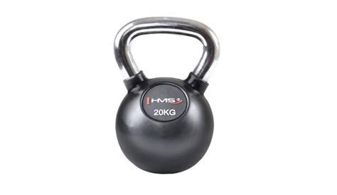 Kettlebell Cast Iron Handle Rubber HMS KGC20 Hantlid Ja Sangpommid