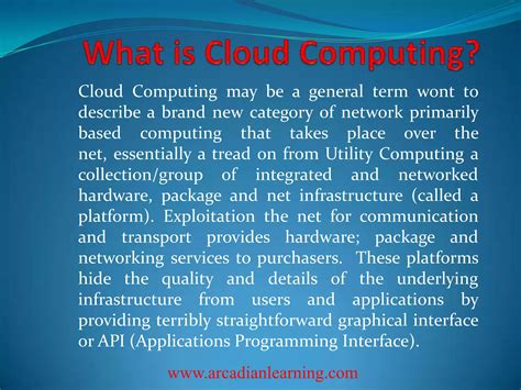 What Is Cloud Computing Ppt