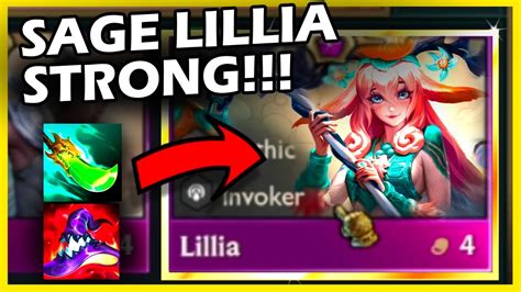 Sage Lillia Is Strong Easy Win After Hitting Morgana 3 ⭐⭐⭐ Tft