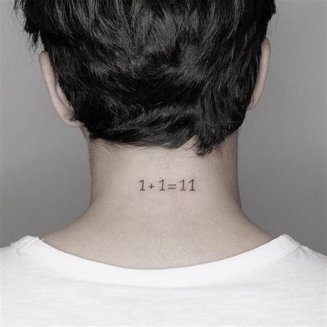 Math Tattoo By Mateutsa Tattoos Hip Tattoo Neck Tattoo