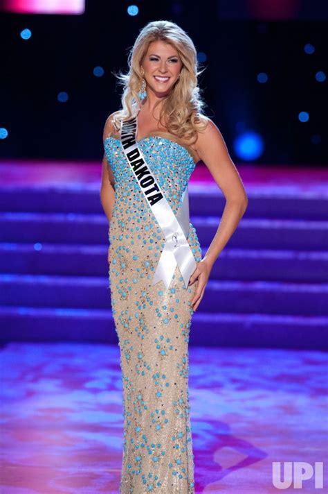 Photo: Miss USA evening gown competition held in Las Vegas ...