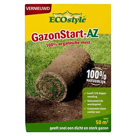 Ecostyle Gazonmest Gazonstart Az Kg Inhoud Voldoende Voor Ca