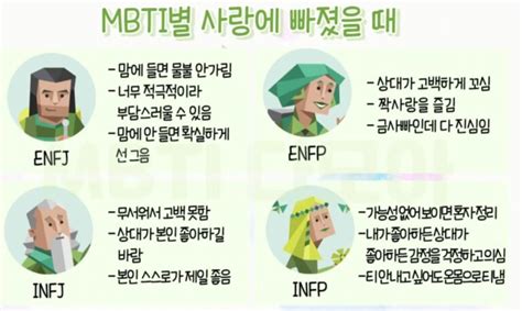 Enfj 남자 특징 5가지 엔프제 남자친구 연애 이상형 궁합 뚝딱 뉴스