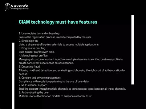 Customer Identity And Access Management Ciam Ppt