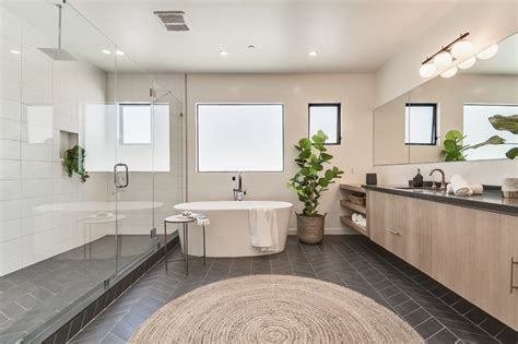 New Home Construction Venice Beach Master Bathroom Bord De Mer