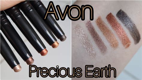 NOVA SOMBRA RETRÁTIL AVON PRECIOUS EARTH YouTube