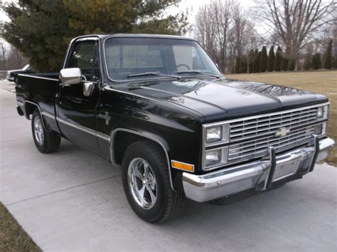 1984 Chevy Short Box 100 Original Rust Free Truck The Motor Starts O