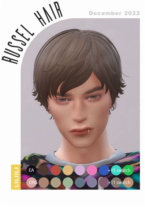 Liliili Sims Sims Hair Sims Hair Male Sims Body Mods