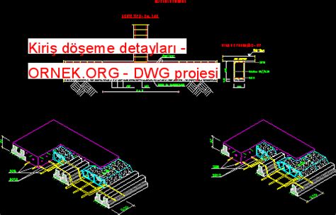 Proje Sitesi Kiri D Eme Detaylar Autocad Projesi