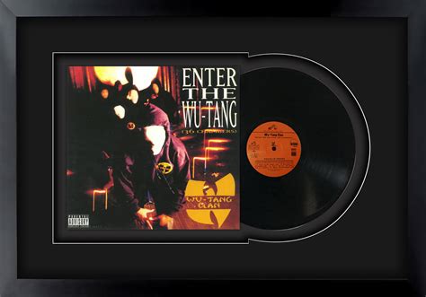 Wu-tang Clan, Enter the Wu-tang, Vinyl LP Record Framed and Ready to ...