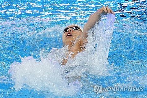 한국 최초 세계대회 男 배영 200m 메달 도전 이주호 결승서 5위올림픽 때는 더 높이 올라갈 것 현장인터뷰