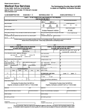 Fillable Online Scripps Claim Form Website Revised The