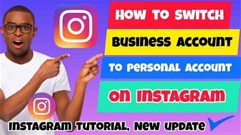 How To Change Business Account To Personal Account In Instagram 2023