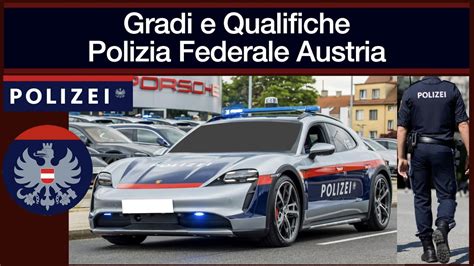 Gradi E Qualifiche Polizia Federale Austria Youtube