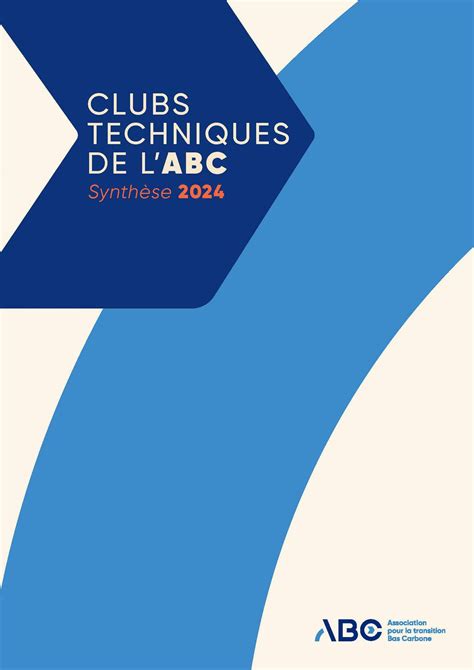 Synth Se Des Clubs Techniques Association Pour La Transition Bas