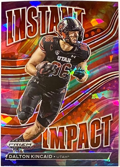 Dalton Kincaid Panini Prizm Draft Picks Football Utah Utes Instant