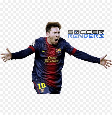 Lionel Messi White Background