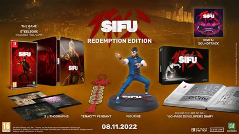 Sifu Vengeance Edition Redemption Edition Redemption Set Collector