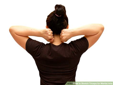 How To Stretch Triceps For Martial Arts 5 Steps With Pictures