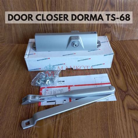 Jual DOOR CLOSER DORMA TS 68 NHO NON HOLD OPEN Shopee Indonesia