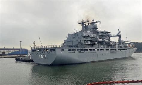 Les Navires De Guerre Allemands Transitent Par Le D Troit De Ta Wan