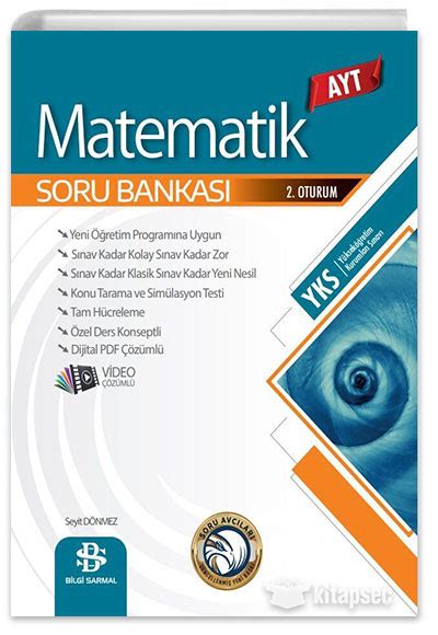 AYT Matematik Soru Bankası Bilgi Sarmal Yayınları 9786258070187