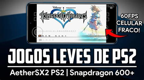 5 JOGOS LEVES Para Rodar No AETHERSX2 Jogos De PS2 Para CELULAR FRACO