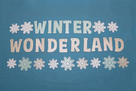 Winter Wonderland Banner - Free SVG File