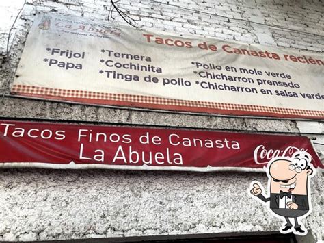 Carta Del Restaurante Tacos La Abuela Ciudad L Pez Mateos C Cam A