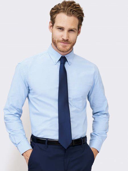 Chemise pour homme Oxford à personnaliser BOSTON 16000 Mistertee fr