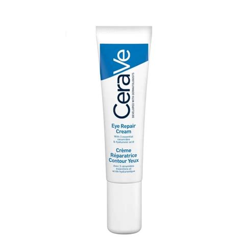 Cerave Eye Repair Cream 14ml Reduces The Look Of Dark Circles And Puffiness