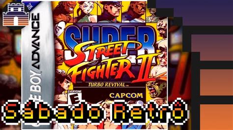 Sábado Retrô Super Street Fighter Ii Turbo Revival Game Boy Advance