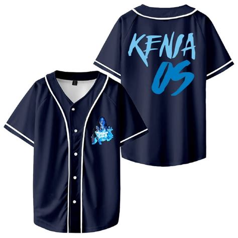 Kenia OS K23 Merch Baseball Jersey Short Sleeve Shirts Men Women ...