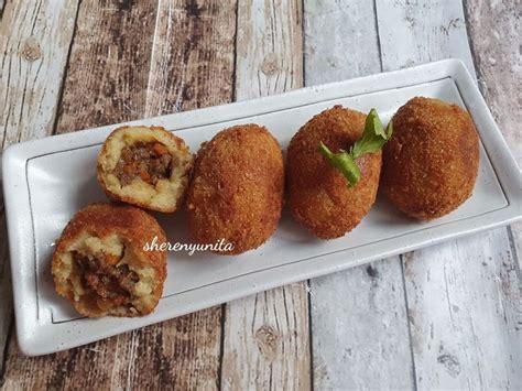 Cara Membuat Kroket Kentang Berbagai Isi Renyah Dan Lembut