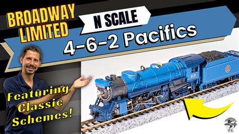 N Scale Broadway Limited Imports USRA 4 6 2 Pacific Steam Locomotives