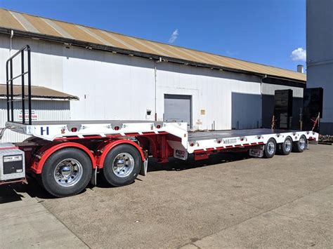 Fwr Fwr Tri Axle Drop Deck M Widener Australian Made For