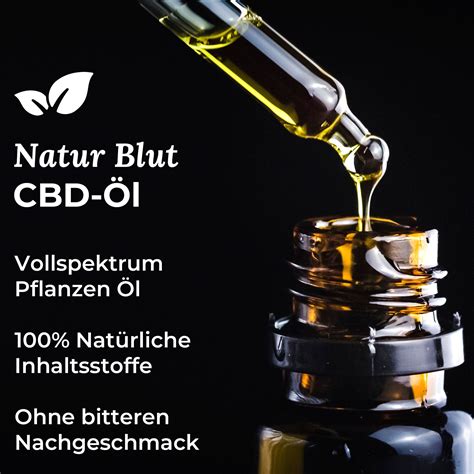 NaturBlut Premium BIO CBD Öl 20 Mit Hanf aus den Kitzbüheler Alpen