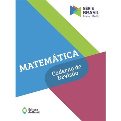 Livro Matemática Caderno De Revisão Volume único Ensino Médio Submarino