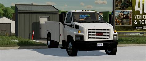 2009 Gmc Topkick C8500 Service Truck V10 Fs22 Mod