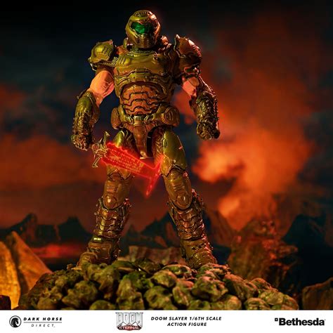 DOOM Eternal Doomslayer Slays the Day with 1:6 Figure from Mondo